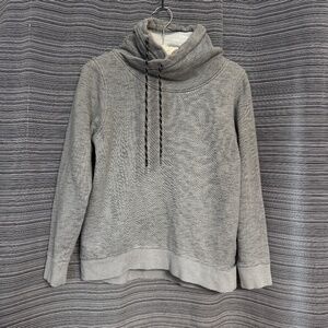 Columbia Grey Cowl Neck Sweatshirt Size Medium